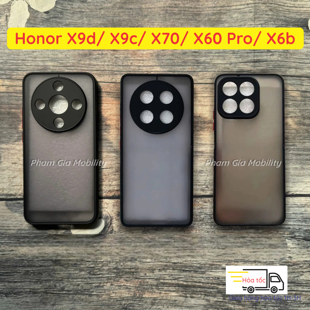 เคสสําหรับ Honor X9d X9b X9c X6b X70 X60 Pro X60Pro 5G พร้อมการป้องกันด้านด้านหลัง, ขอบสีสําหรับป้อง