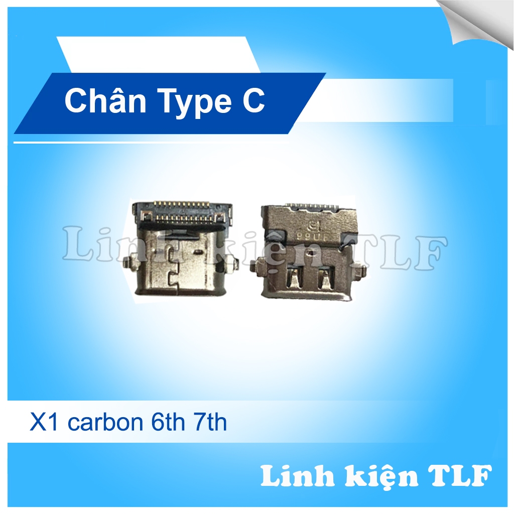 ปลั๊กไฟ Type C - Jack type C สําหรับเปลี่ยนสําหรับแล็ปท็อป X1 carbon 6th 7th