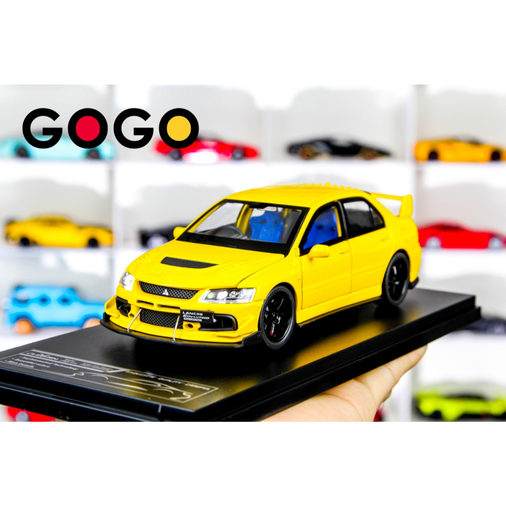 โมเดลรถเก๋ง Mitsubishi Lancer Evo JDM 1:32