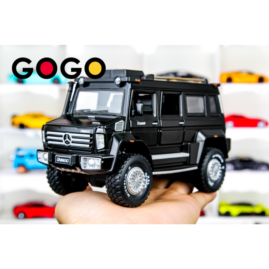 โมเดลรถ Mercedes Unimog U5000 1:28