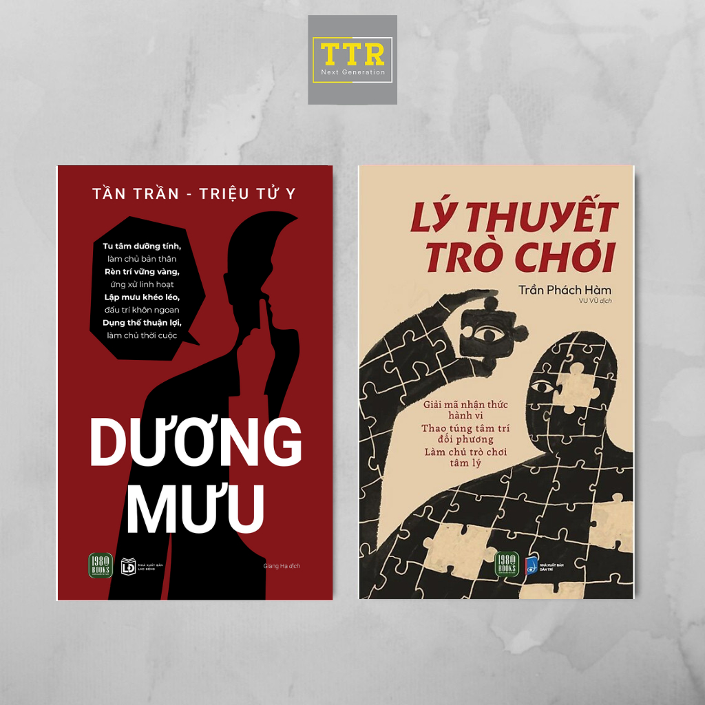 Combo 2 Books - Duong Chan + ทฤษฎีเกม (TTR Books HCM)