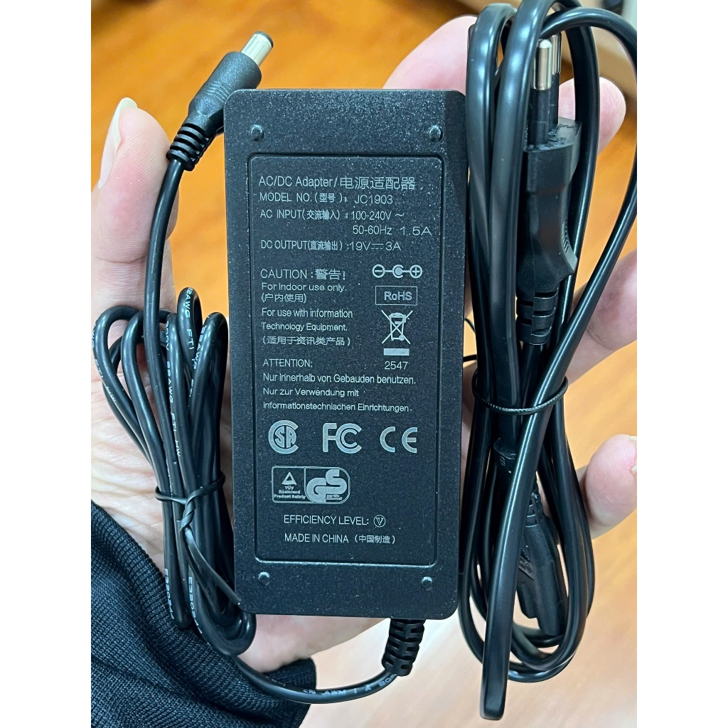 แหล่งจ่ายไฟ 19V สําหรับโปรเจคเตอร์ ANDROID XGIMI Z6 / Z6X – คุณภาพดี | 12เดือน