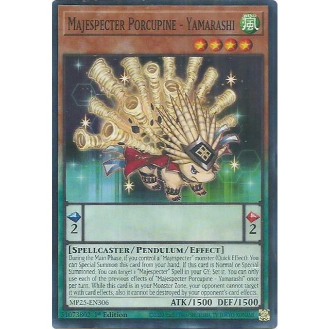 Majespecter Porkcupine - Yamarashi - Common TCG - MP25-EN306