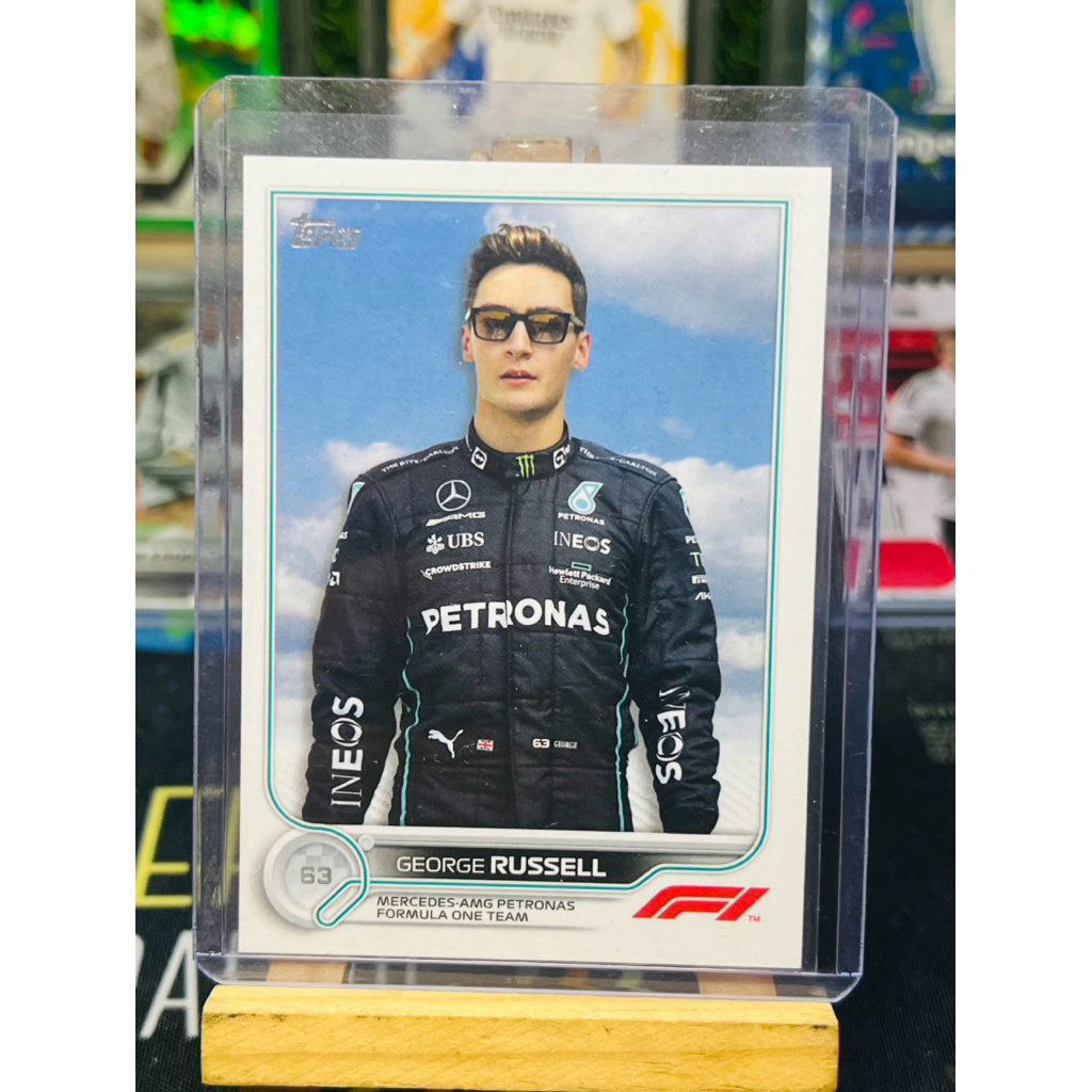 การ์ดแข่ง George Russell Mercedes Topps F1 2022
