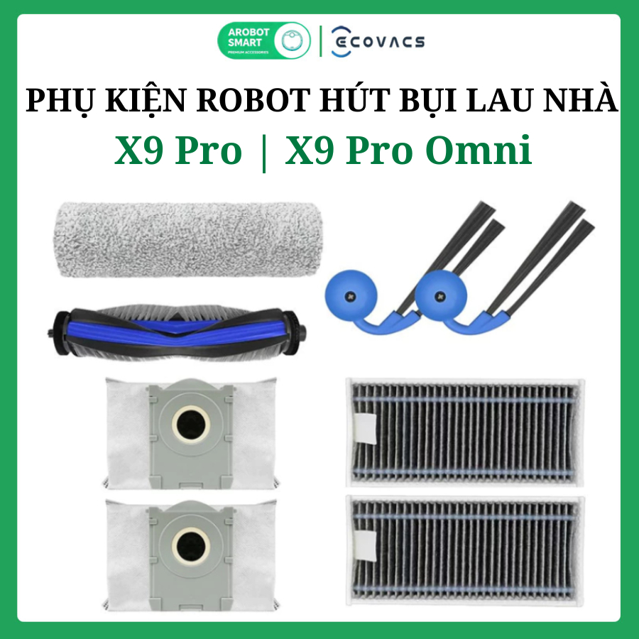 Ecovacs X9 Series X9 Pro X9 Pro Omni Robot อุปกรณ์เสริมเครื่องดูดฝุ่น _ อุปกรณ์เสริมทดแทน
