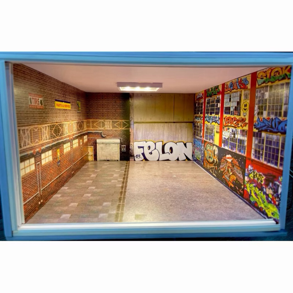 Showroom/garage/บ้านตุ๊กตาโมเดล 1/12-1/18-1/24