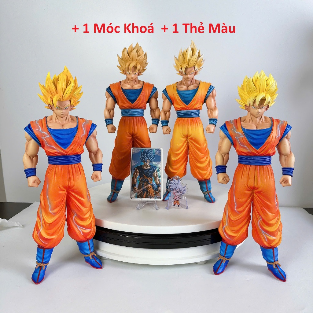Goku SSJ1,Goku SSJ2 รุ่น สูง 31 ซม. ใน HYs Dragonball - JT Studio Ongchumohinh888 MH 2688