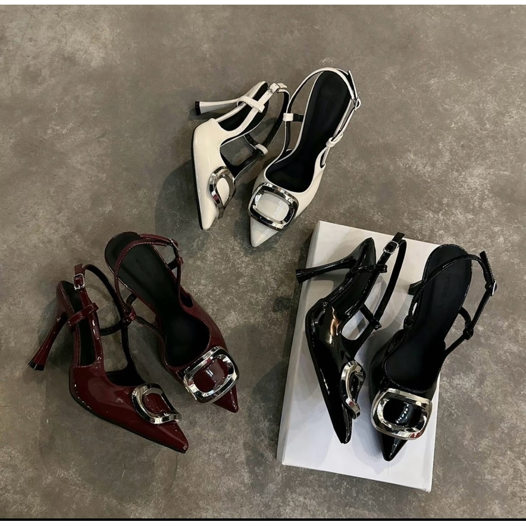 รองเท้าส้นสูง 7p ขนาดใหญ่ 35/45