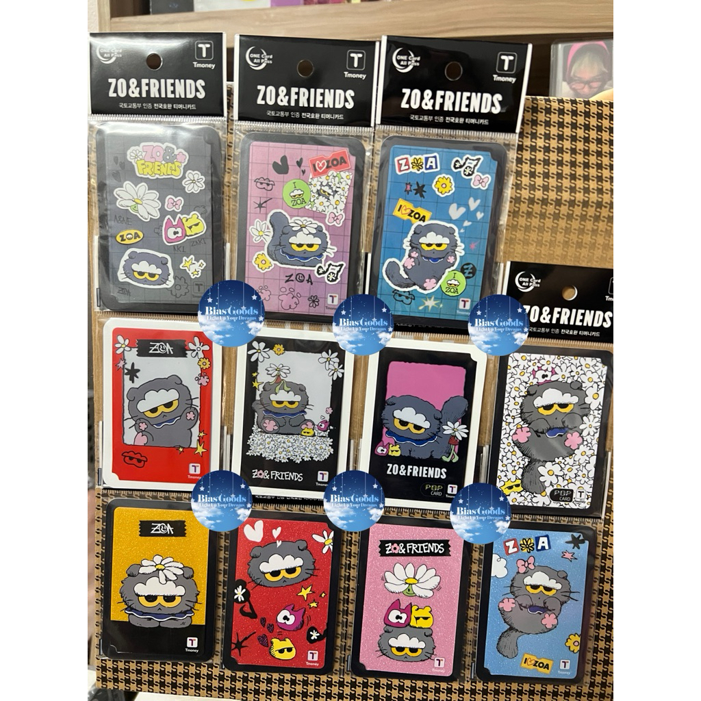 G-DRAGON T-money ZO Card collection&FRIENDS บัตรขนส่ง (Tmoney ใช้สําหรับการเดินทางโดยรถไฟ รถบัส ฯลฯ 