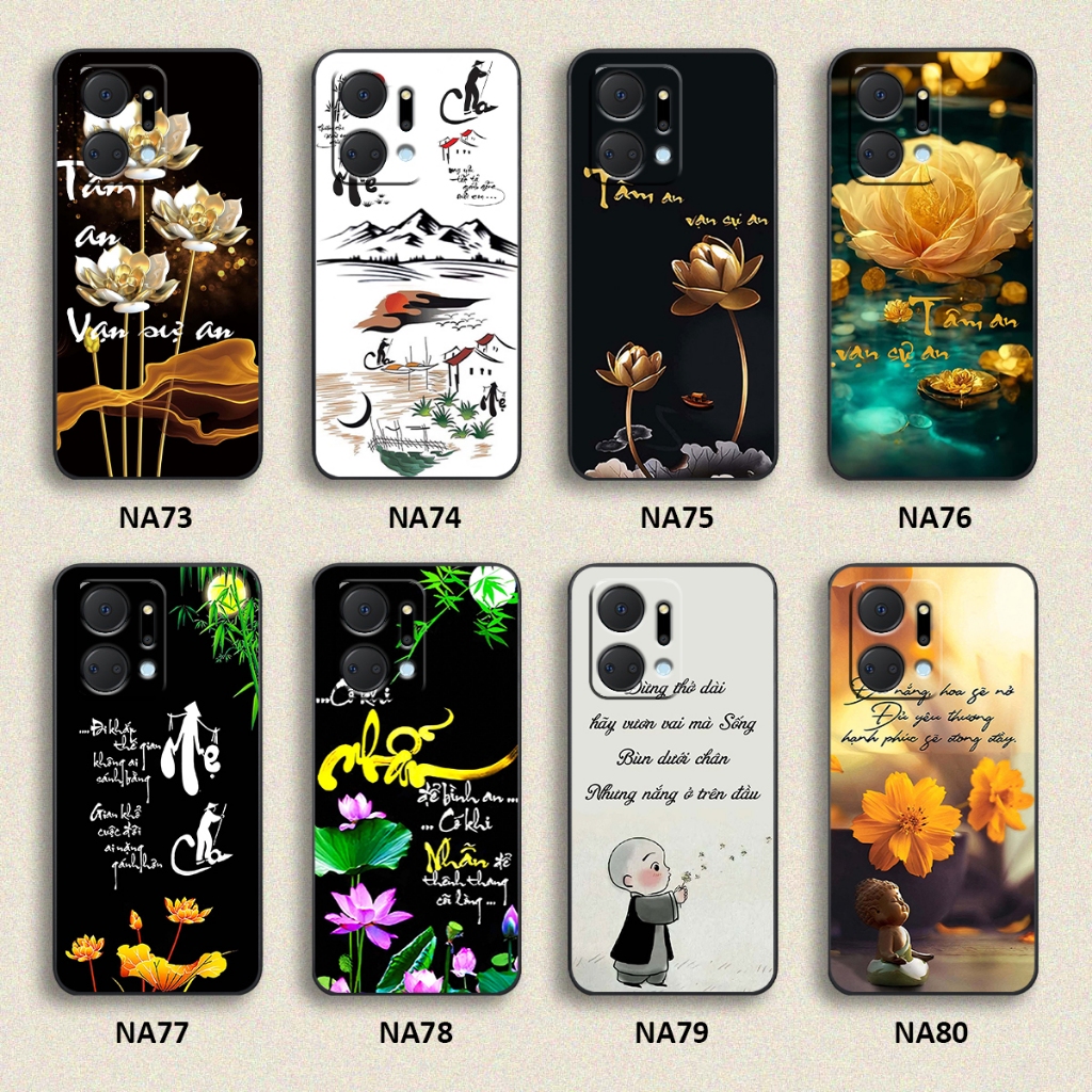 เคส Honor X7A พร้อมภาพเขียนพู่กัน ความอุ่นใจง่ายๆ