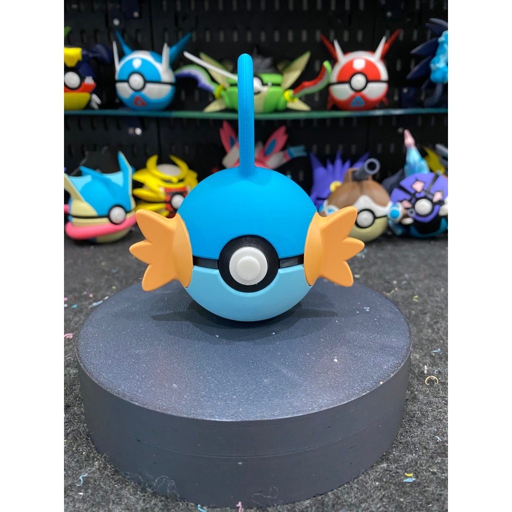โมเดล Pokeball - Mudkip Ball
