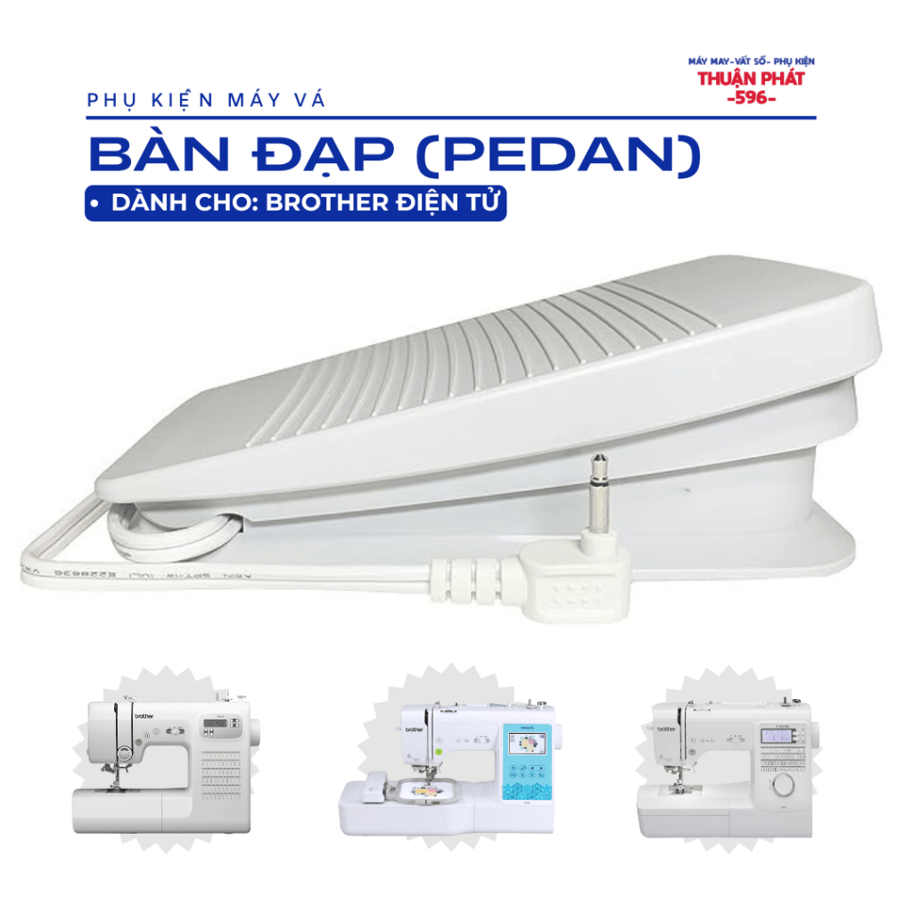 แป้นเหยียบสําหรับ BROTHER FX60, A80, M370,...