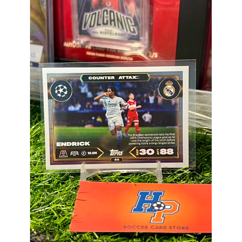 การ์ดฟุตบอล Endrick Counter Attack Topps Match Attax UCL 2025/26