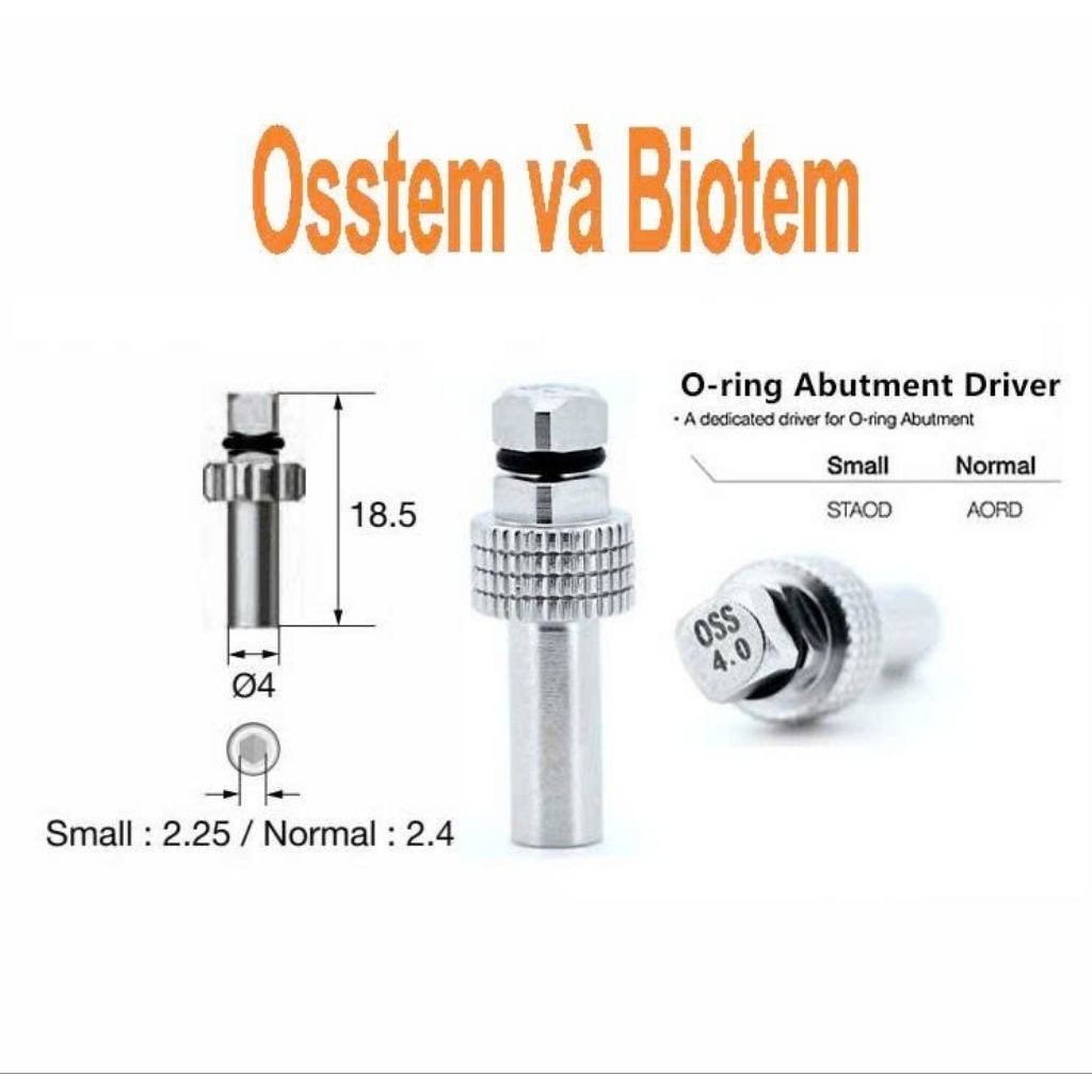 Driver Abutment ball Osstem และ Biotem