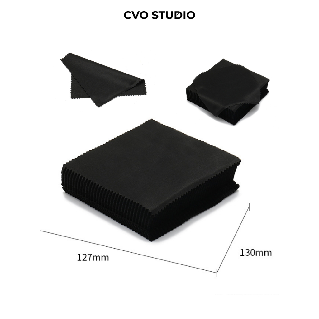 CVO STUDIO ผ้าทําความสะอาดแว่นตานุ่มลื่นอเนกประสงค์