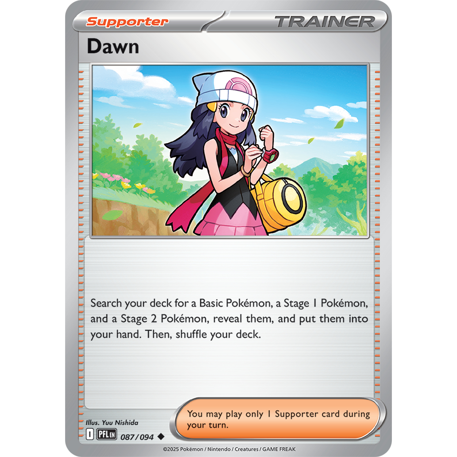 [KW2 Pokemon] [EN] การ์ด 087/094 - Dawn - PFLEN