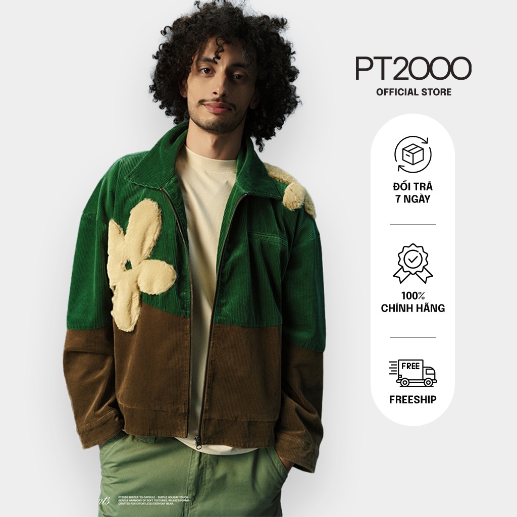 PT2000 เสื้อแจ็คเก็ตผ้าฟลีซ ทรงตรง บุคลิกภาพ อ่อนเยาว์ (AK-V06)