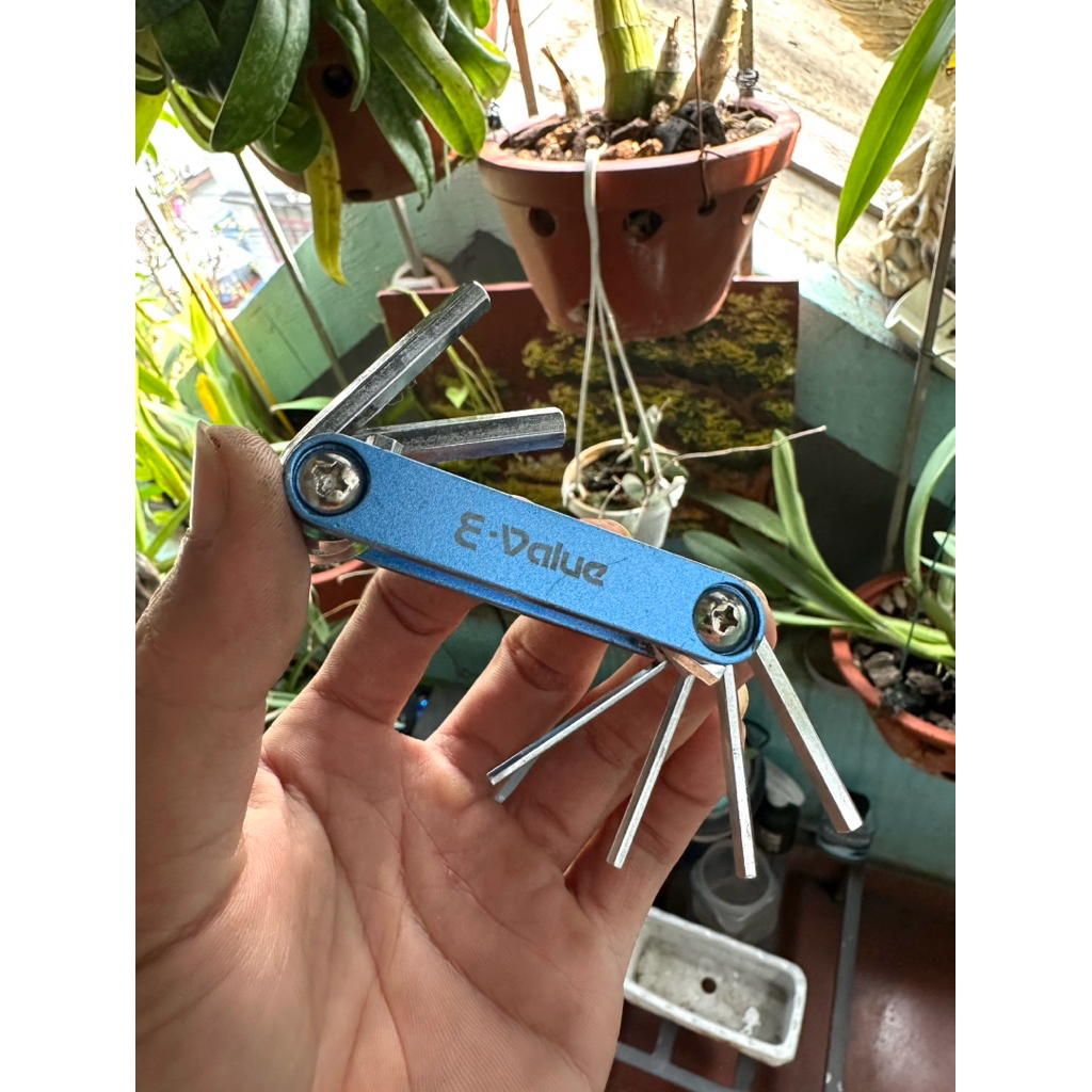 E-Value ชุดหกเหลี่ยมพับ 6 หลัก (2 มม. ถึง 6 มม.)