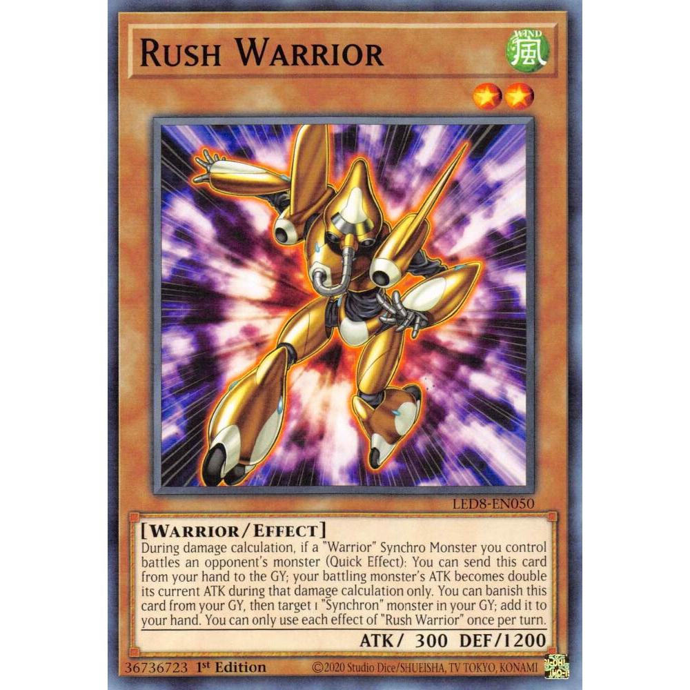 Rush Warrior - Common TCG - LED8-EN050