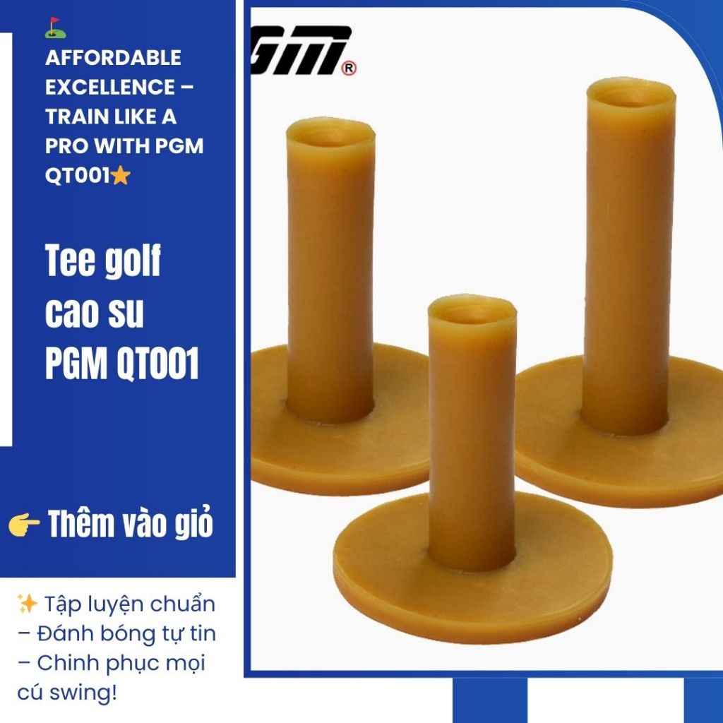 ไม้กอล์ฟยาง PGM QT001 – ปรับปรุงทักษะ เพิ่มระยะทาง ฝึกได้อย่างมีประสิทธิภาพ