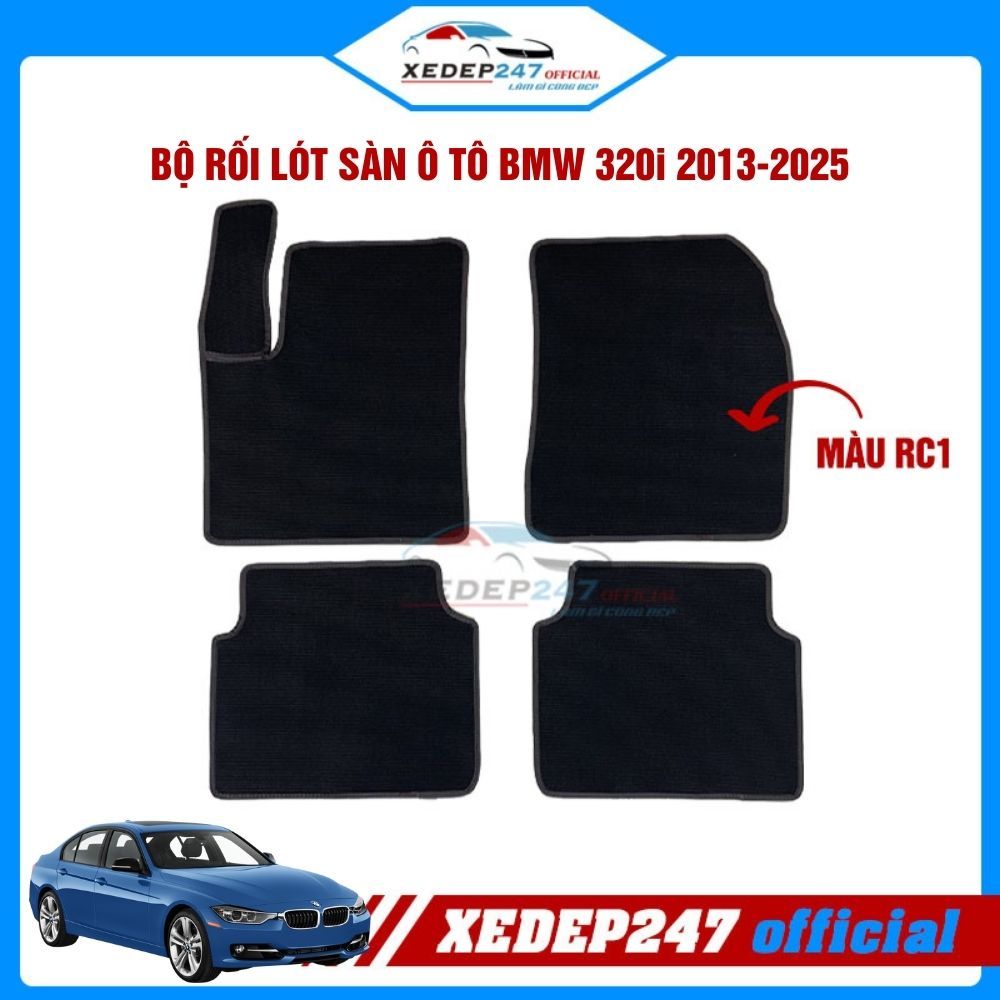 พรมปูพื้นรถยนต์สําหรับ BMW 320i, BMW 320i GT 2013-ปัจจุบัน 5 ที่นั่ง กันลื่น เก็บฝุ่น ทําความสะอาดง่
