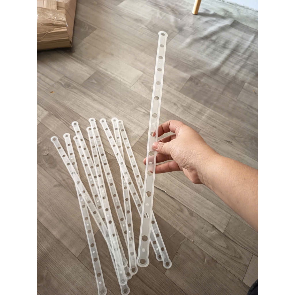 Combo 10 สายเสื้อผ้าผสม_สายเสื้อผ้าผสมพลาสติก - CLOTHING HOOKS FOR SHOP - SUIT COORDINATION STRINGS 