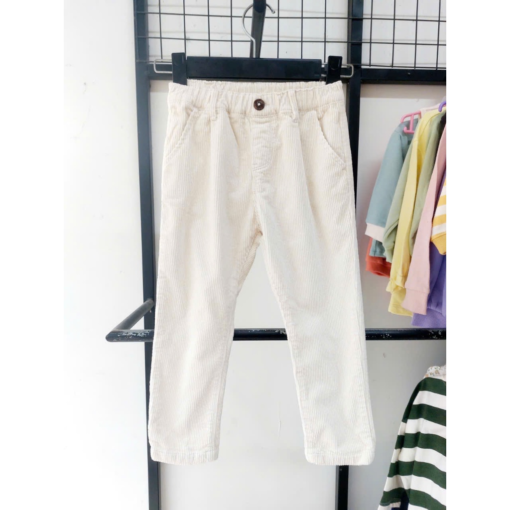 กางเกงกํามะหยี่สําหรับเด็กชายและเด็กหญิงตัวใหญ่ L@ghing เด็ก HA3636