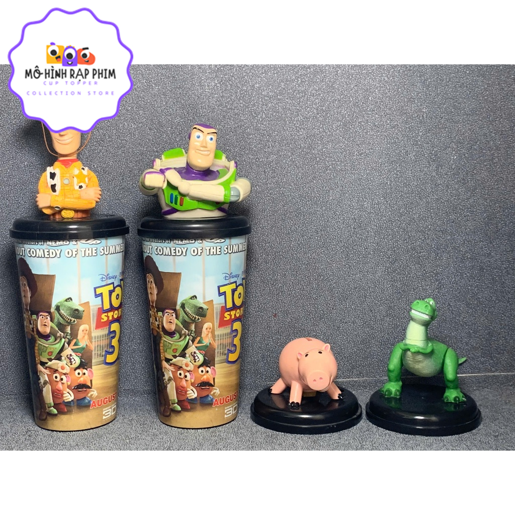 ถ้วยน้ําพร้อม TOPPER TOY STORY 3 MOVIE CHARACTER
