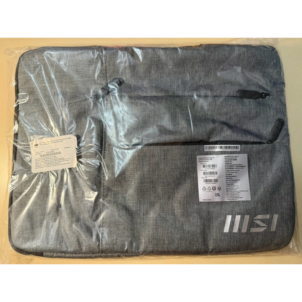 กระเป๋าแขน MSI ของแท้_GP_GF9 กระเป๋ากันกระแทก/กระเป๋าแล็ปท็อป
