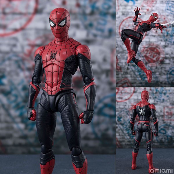 Far From Home shop Vu Tri ba 16cm [ Express ] SHFiguarts Spider Man Upgrade Suit รุ่น shf
