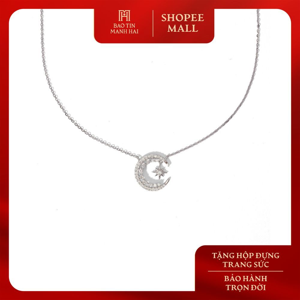 Bao Tin Manh Hai สร้อยคอเงิน 925 ดีไซน์รูปตัว C ไม่ซ้ําใคร BCD2B92CZH-508014