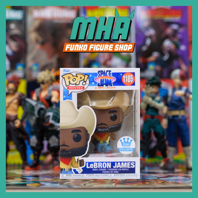 Funko Pop Movies ของแท้: Space Jam, A New Legacy - Lebron James cowboy Model 1185 Funko Shop Exclusi