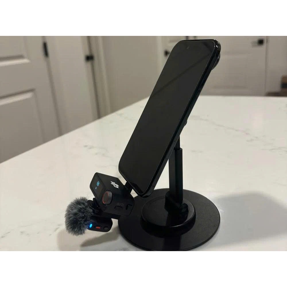 DJI Mic 3 - เมาท์ RX ทั้งหมด - TX ของ DJI Mic 3 เข้ากับโทรศัพท์