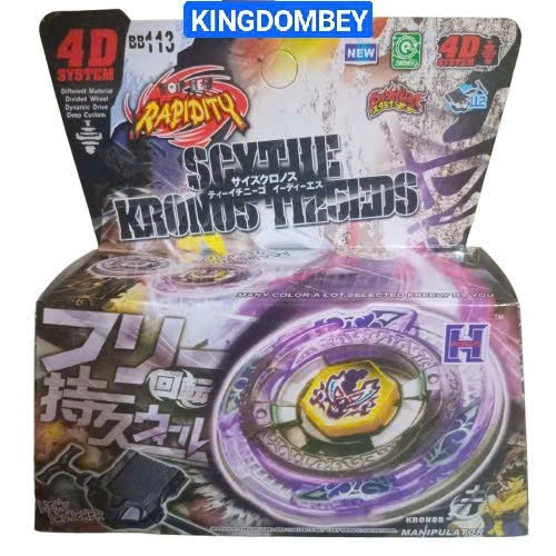 Death Scythe Kronos Beyblade 4D Infinity Spinner