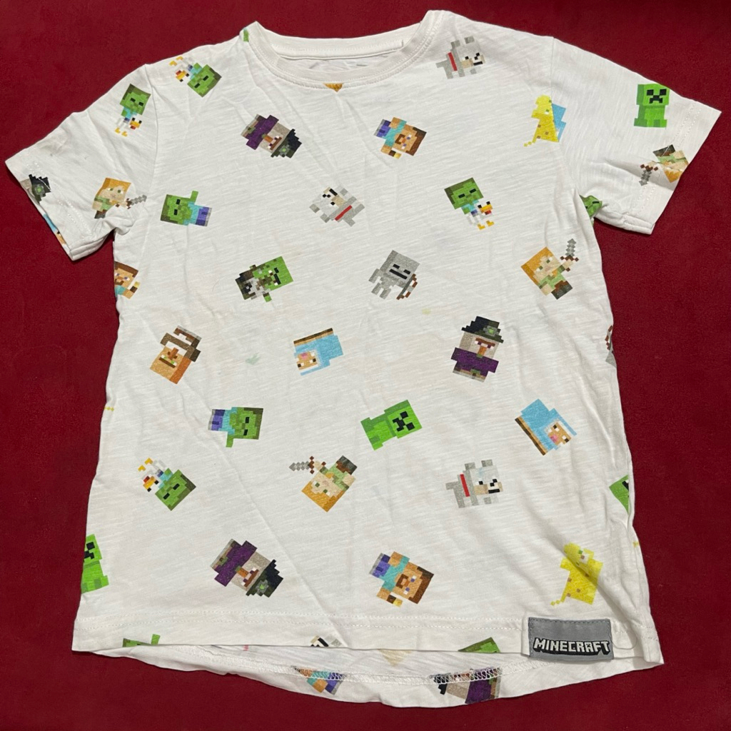 [Ah 85%] เสื้อยืดผู้ชาย NEXT ไซส์ 5 | 15–18กิโลกรัม | ส่วนสูง100–110ซม | คอตตอนขูดแท้