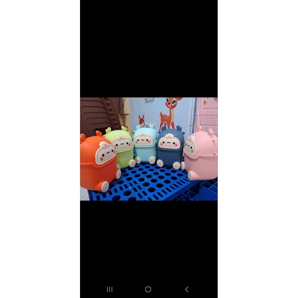 MINI TRASH BIN, LV/TRASH BIN, ANIMAL SHAPE TRASH BIN, DUY TAN TRAASH BIN