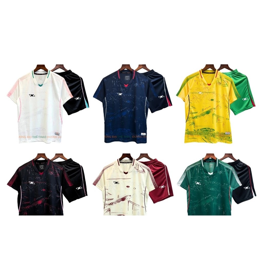 [Peinn] HD Warris Designer Football Kit Collection เสื้อยืดงาระบายอากาศ