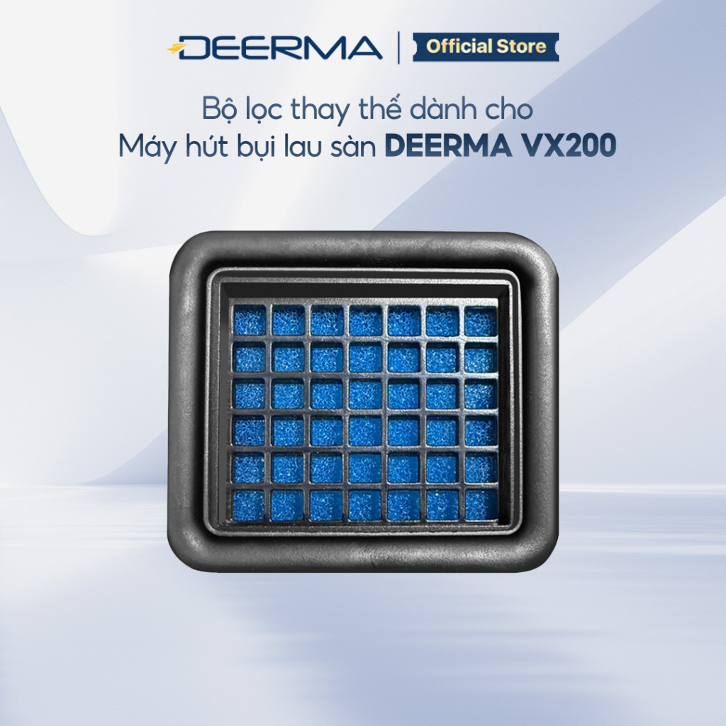 แผ่นกรองทดแทนสําหรับเครื่องดูดฝุ่นพื้น Deerma VX200
