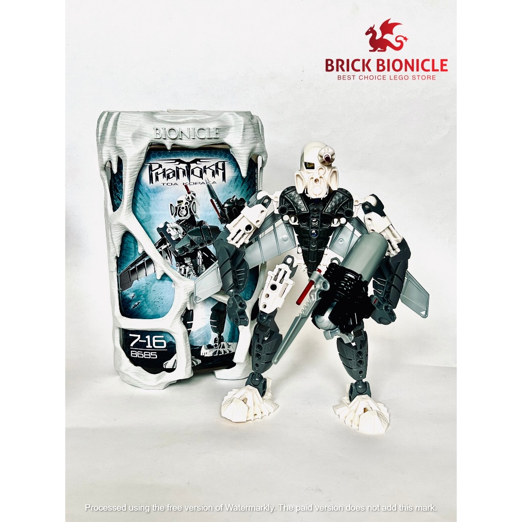 LEGO BIONICLE - BIONICLE PHANTOKA ASSEMBLY TOY - 8685 TOA KOPAKA PHANTOKA