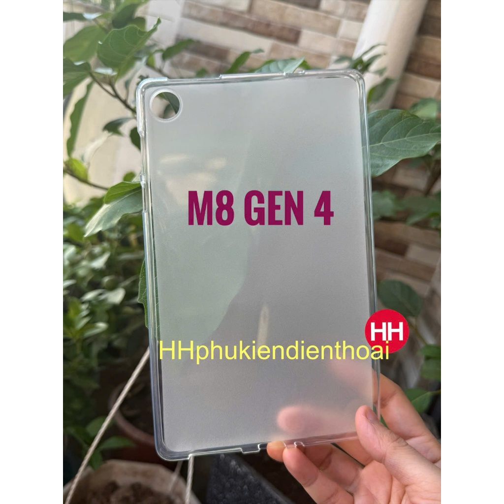 Lenovo M8 Gen 4 เคสยืดหยุ่นโปร่งแสง