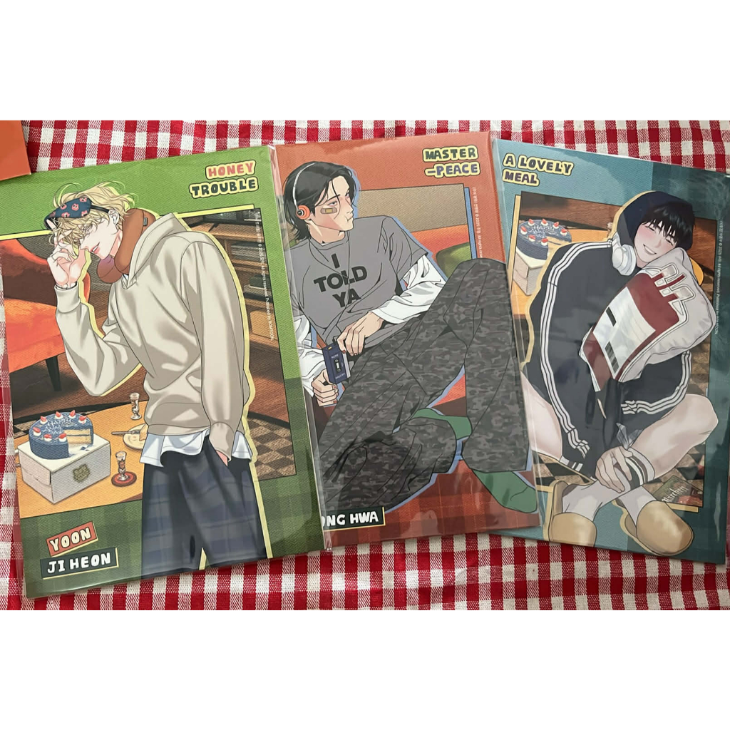 [ร้าน Dagu] [AVAILABLE] คอลเลกชันโปสการ์ด Bomtoon 10th Anniversary ขาตั้งอะคริลิค lenti