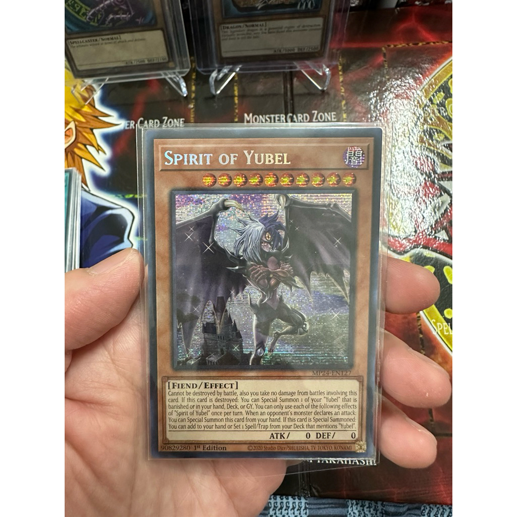 การ์ด Yugioh! Spirit Of Yubel (Prismatic SCR) (การ์ดจริง)