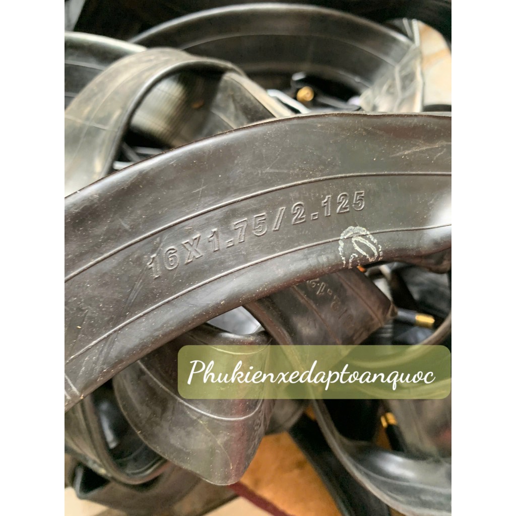 ยางในจักรยาน 16 นิ้ว ขนาด 16x1.75/2.125 เหมาะสําหรับวาล์วตรง 16x1.75 หรือ 16x2.125