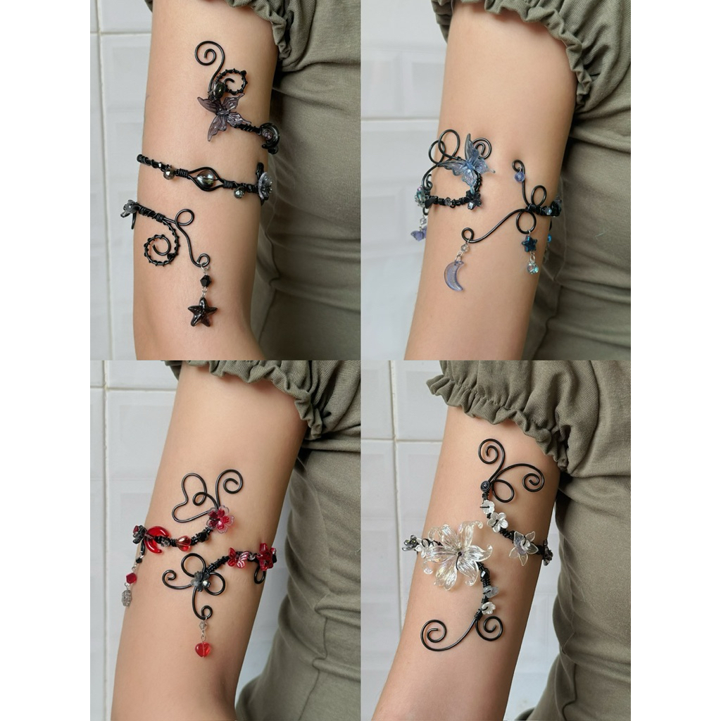 สร้อยข้อมือ Bicep - สร้อยข้อมือแฟชั่นแฮนด์เมด bicep - Jewelry - HYGGE•*