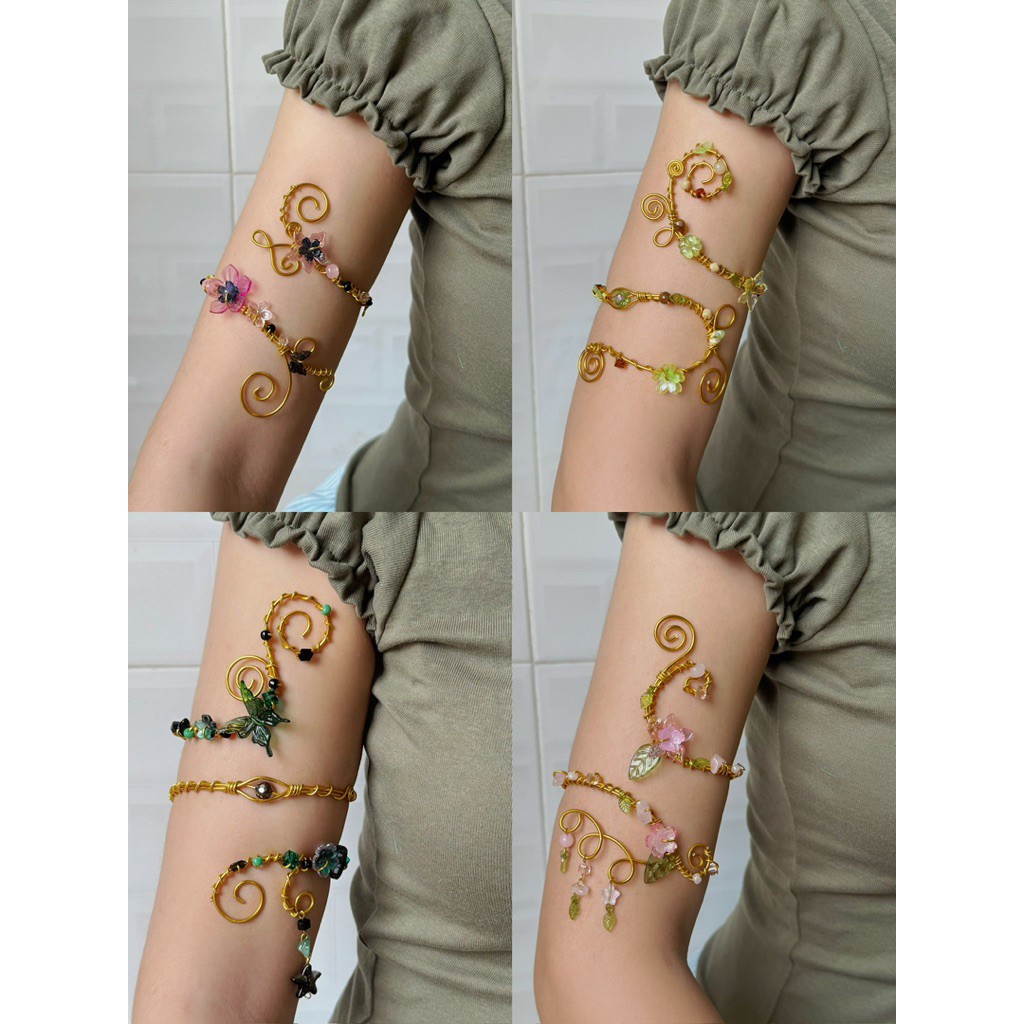 สร้อยข้อมือ Bicep - สร้อยข้อมือแฟชั่นแฮนด์เมด bicep - Jewelry - HYGGE•*