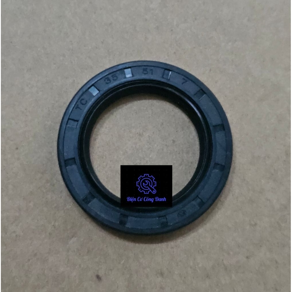 น้ํามันคอส/ซีลน้ํามันหล่อลื่น (35-51-7) สามารถติดตั้งกระบอกสิ่วมือ (ใบมีด 17 มม.) MKT. อืม 0810/ DCA