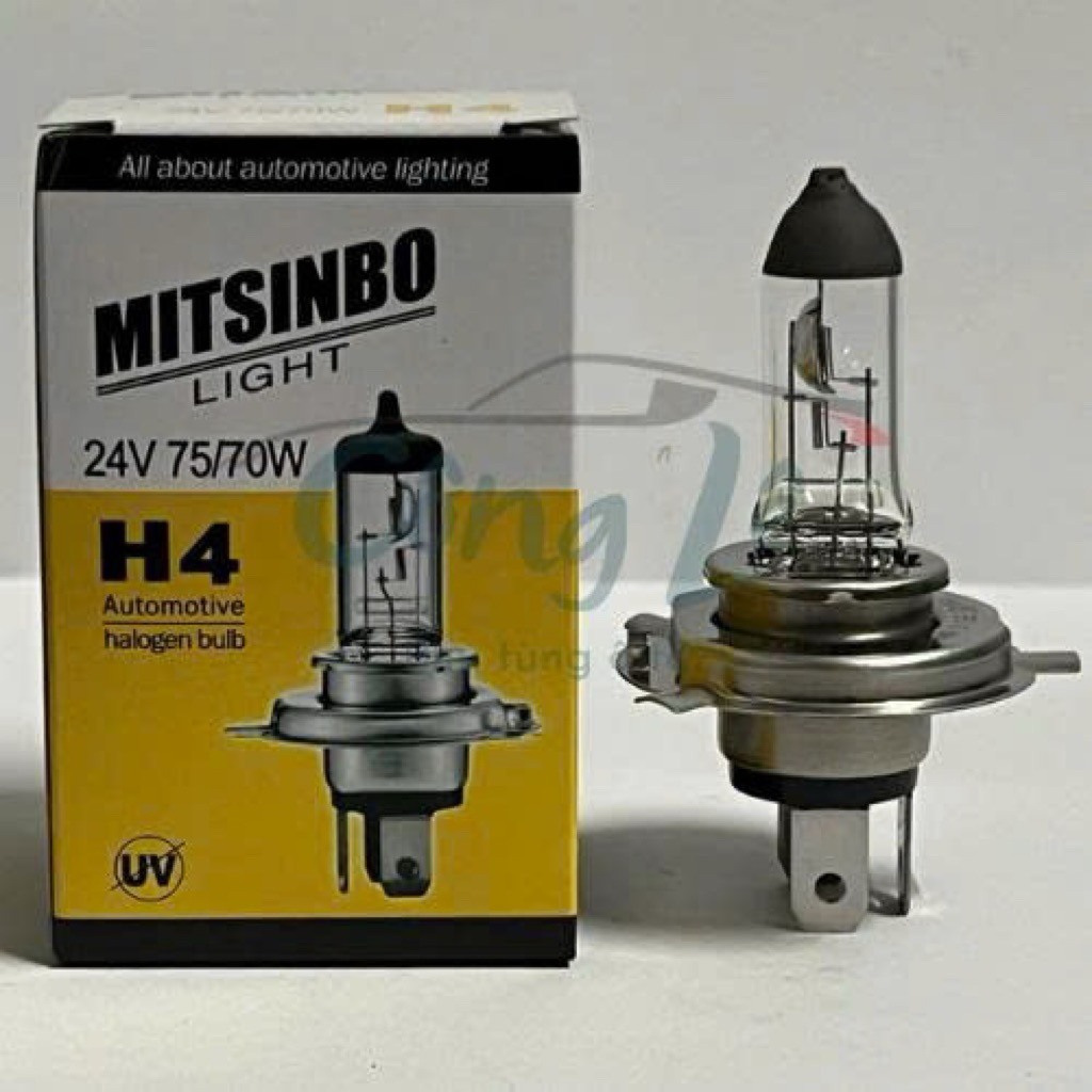 หลอดไฟหน้า Cos H4 24V 75/70W สําหรับ Hyundai HD65, HD72, HD99, County, Mighty 2