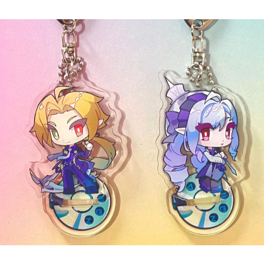 Zenless Zone Zero (ZZ)  Hugo, Vivian Acrylic Hives  Keychain & Standee (รูปปั้นยืน)  (Mokingbird ZZZ