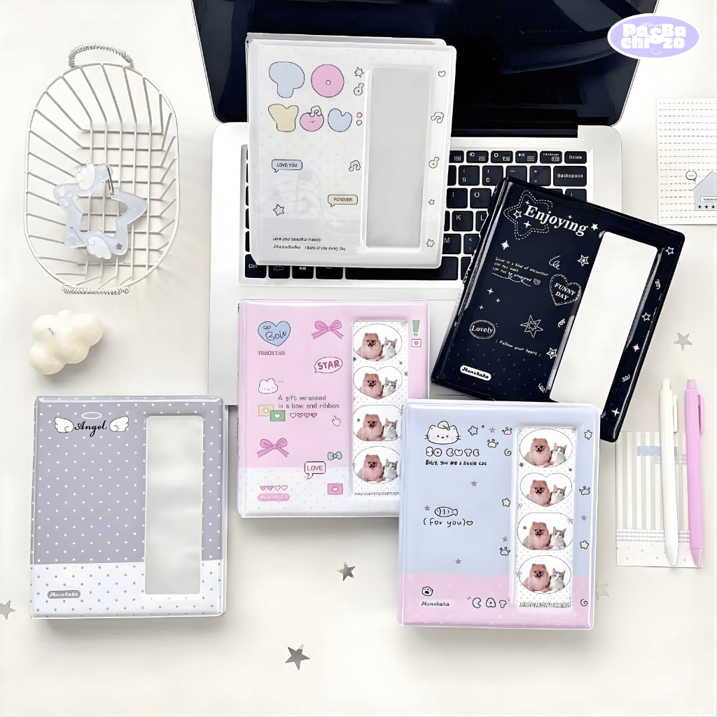 Pachi & Bazo Transparent Photobooth Album - Photobooth Photo Protection