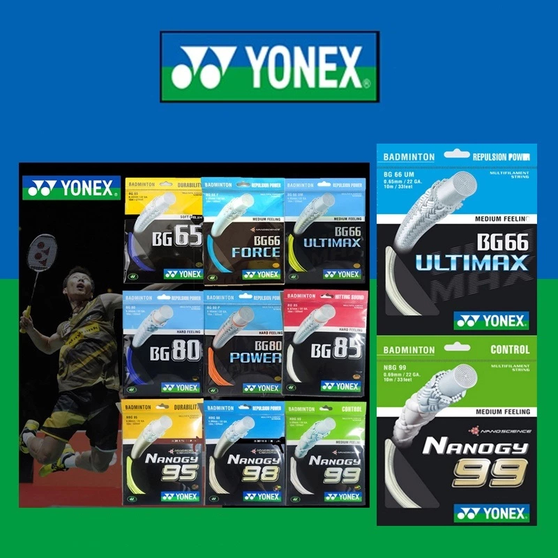 สายแบดมินตัน Yonex BG66 Ultimax / BG65Ti / BG80Power 0.65mm